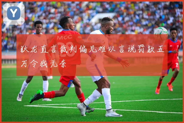 狄龙直言裁判偏见难以言说罚款五万令我无奈